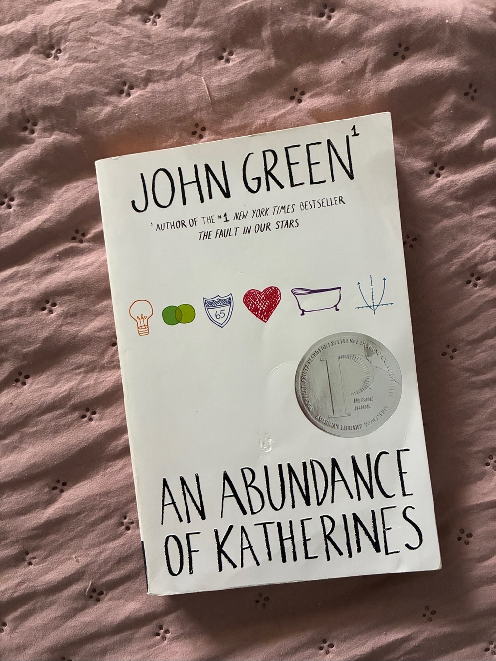 John Green "An Abundance of Katherines" Paperback
